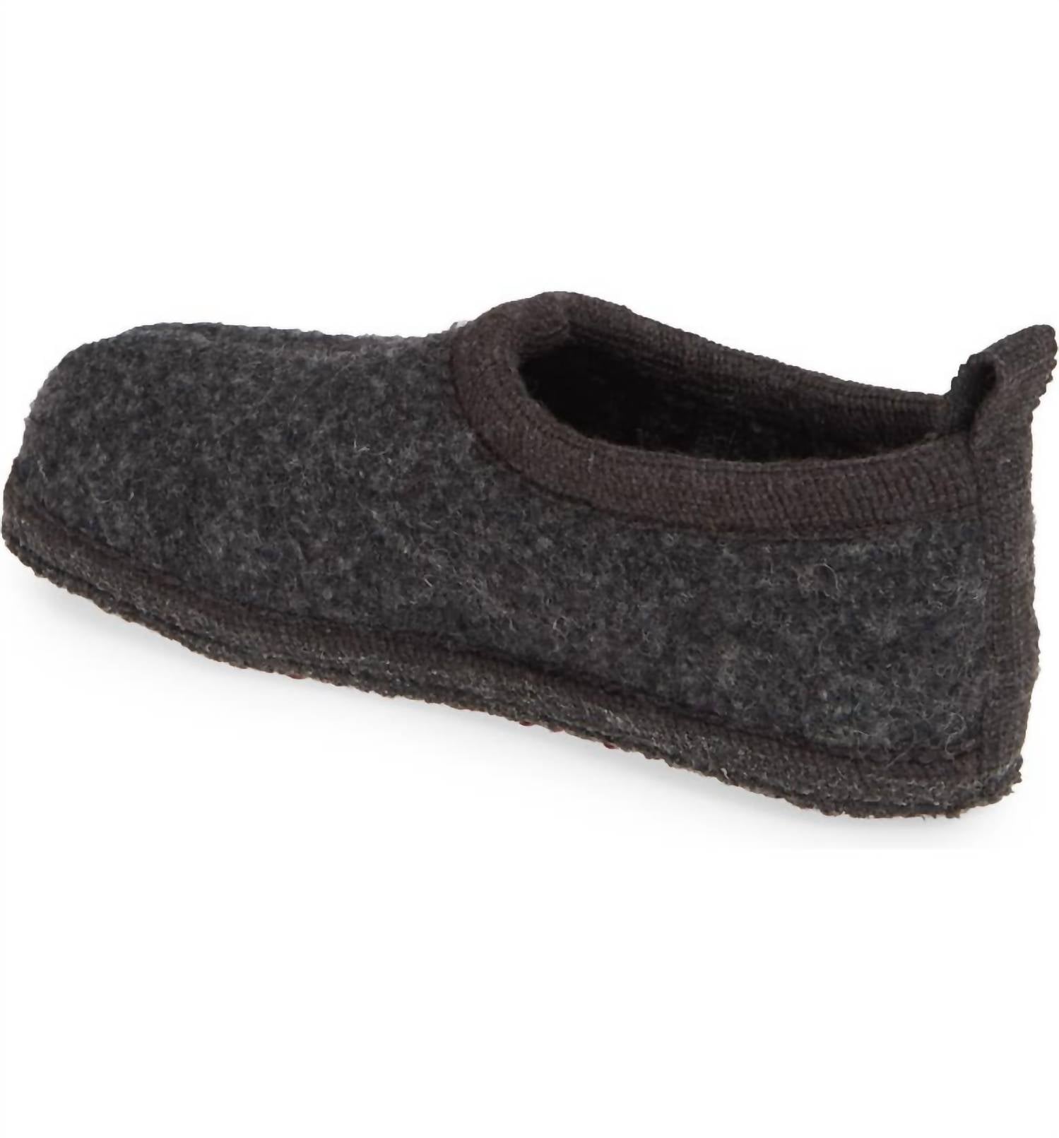 Haflinger - Unisex Freddie Boiled Wool Slipper