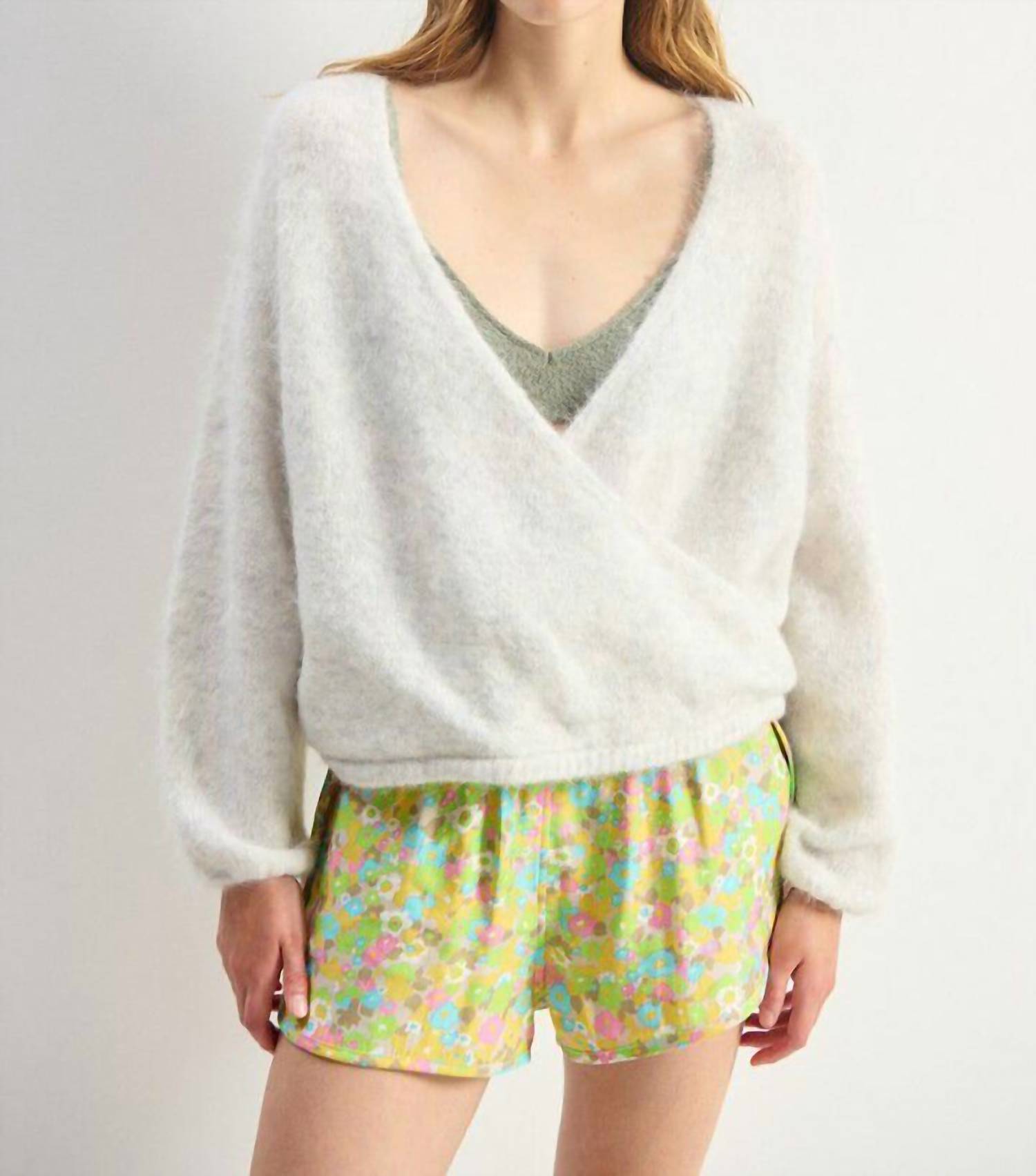 American Vintage - Nuny V Neck Jumper Top