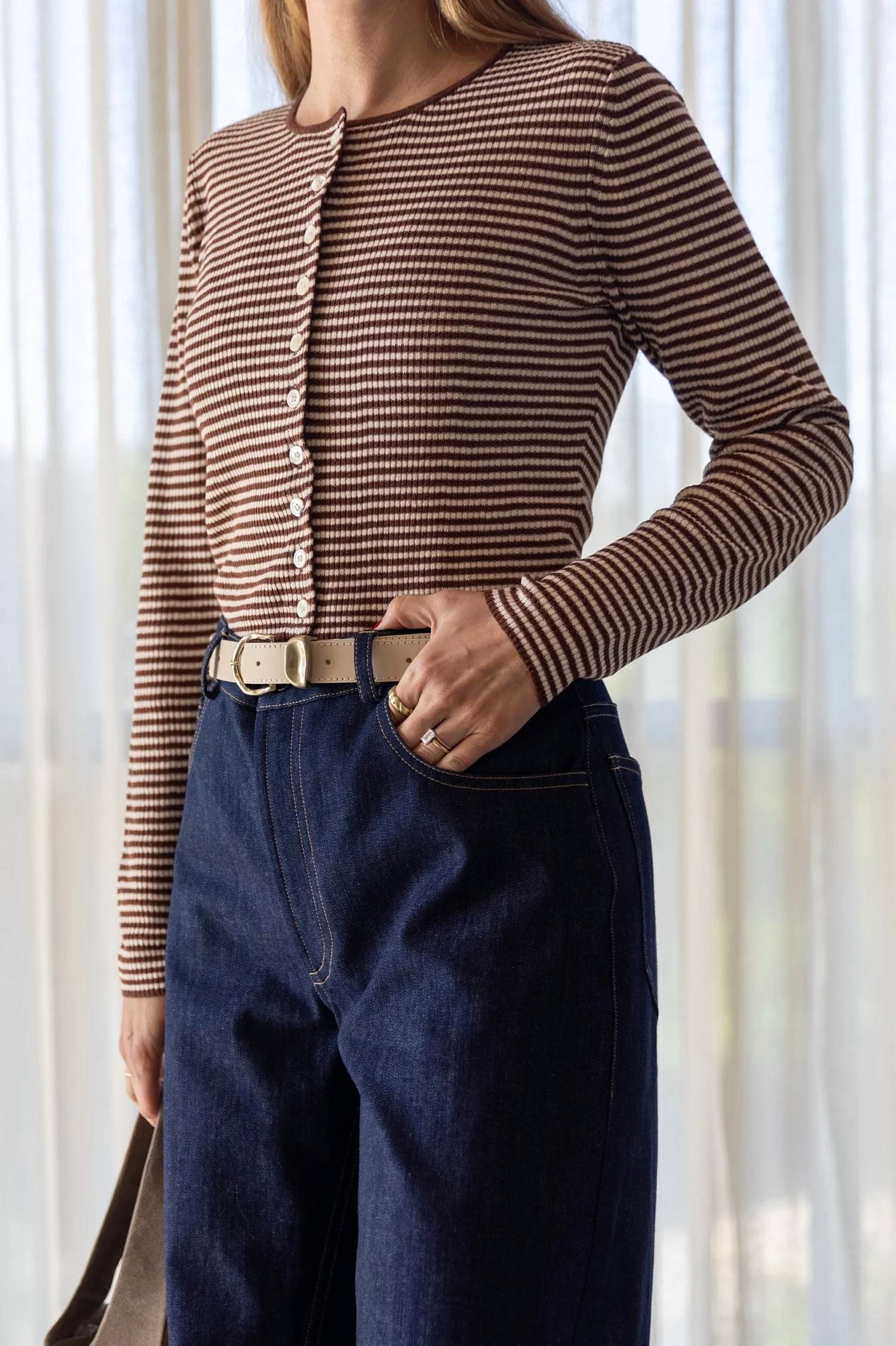 Onia - Linen Rib Cardigan