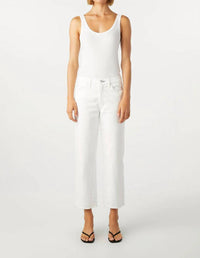 Amo - Billie Cropped Wide Straight Leg Jean