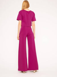 Ripley Rader - Ponte Knit Wide Leg Pant