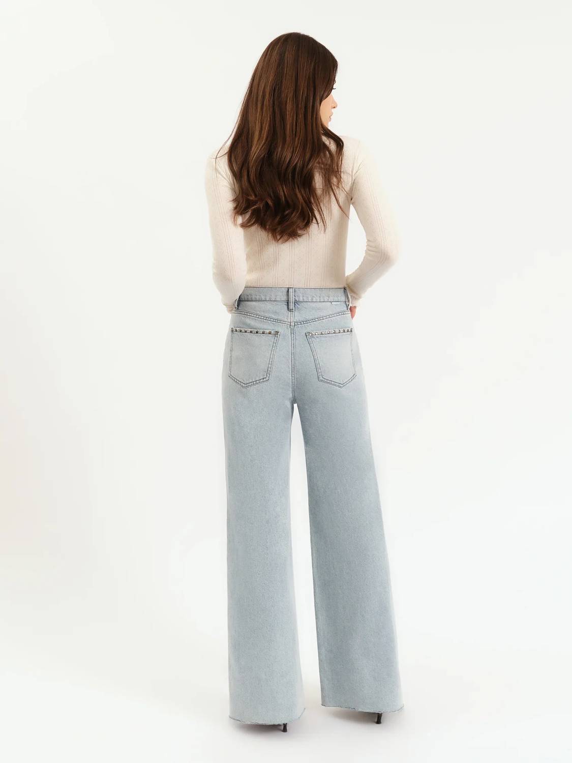Daze - Far Out High Rise Wide Leg Jeans