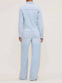 Dl1961 - Women'S - Montauk Long Sleeve Lightweight Denim Shirt