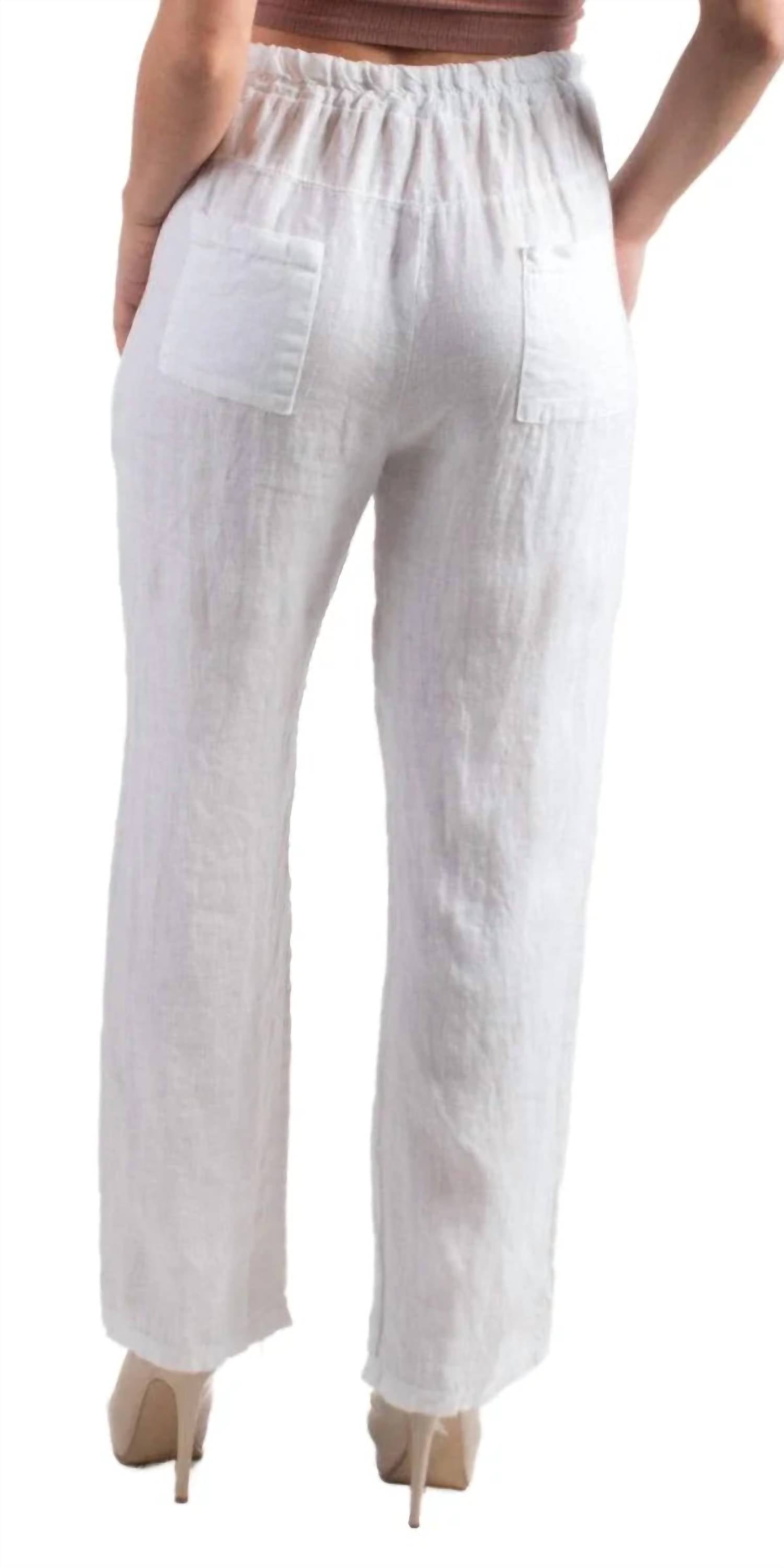 Gigi Moda - Marca Linen Pants