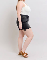 Judy Blue - High Waist Cut Off Dad Denim Short