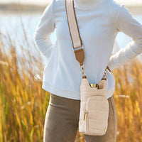 Wanderfull - Women's Canvas And Vegan Leather Strap Hydrobag