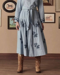 The Great. - Embroided Highland Skirt