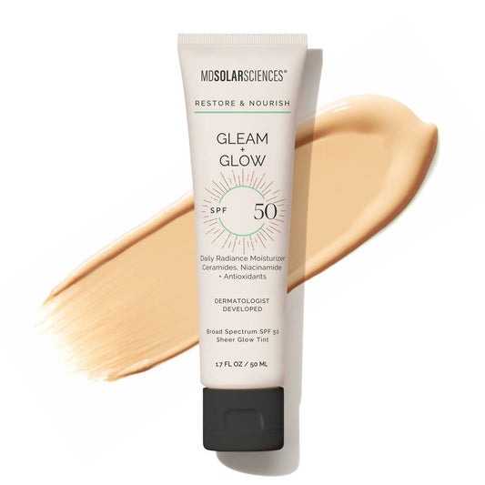 Mdsolarsciences - Gleam + Glow Spf 50 Illuminating Moisturizer