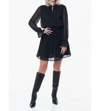 MOLLY BRACKEN Selene Cocktail Dress in black - women's dress - detail view