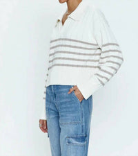 Pistola - Arlo Stripe Polo Sweater