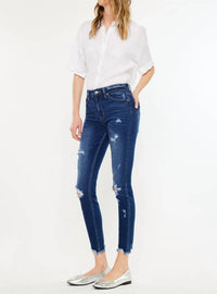 Kancan - Samantha High Rise Ankle Skinny Jeans