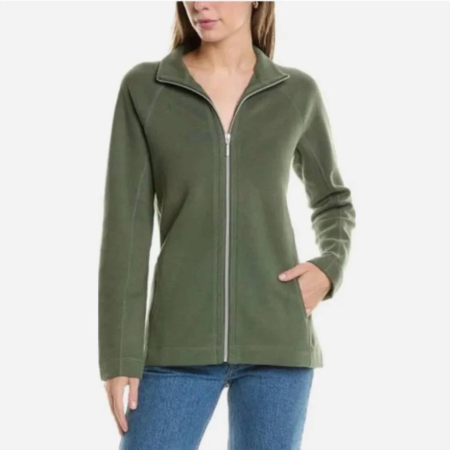 TOMMY BAHAMA New Aruba Full Zip Sweatshirt in banana leaves - women's sweater