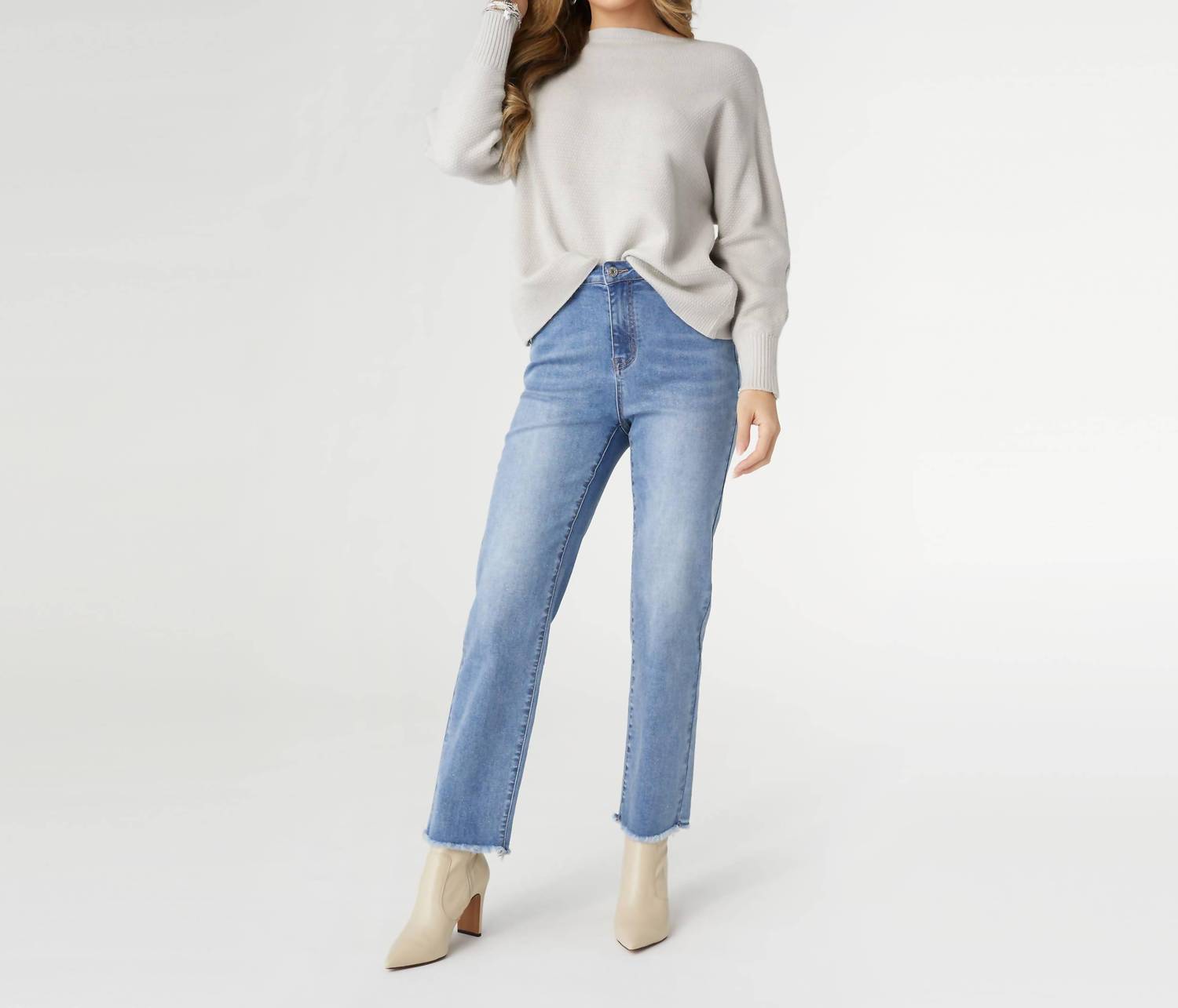 Coco + Carmen - Everstretch Straight Leg Ankle With Glitter