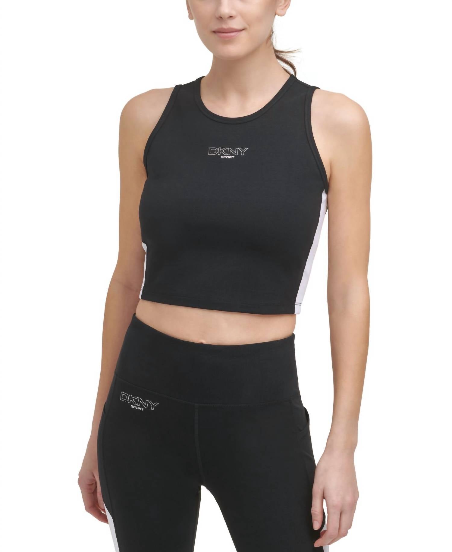 Dkny - Activewear Cropped Tank Top