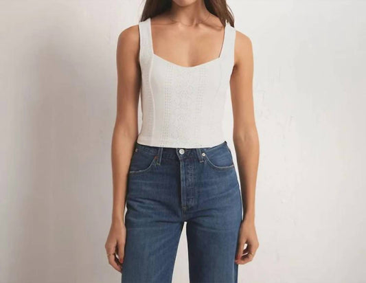 Z Supply - Zaria Knit Eyelet Top