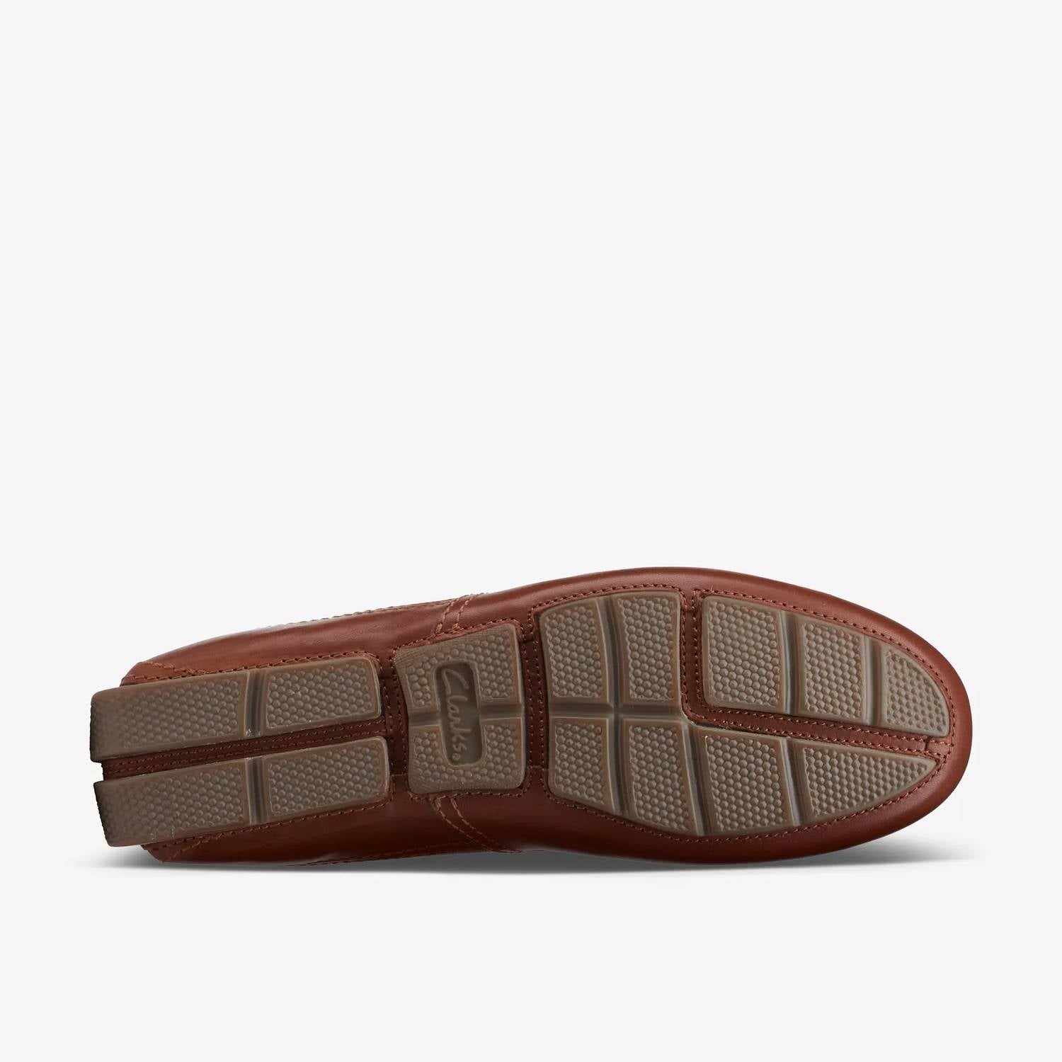Clarks - Men's Markman Plain Tan Leather Moccasin