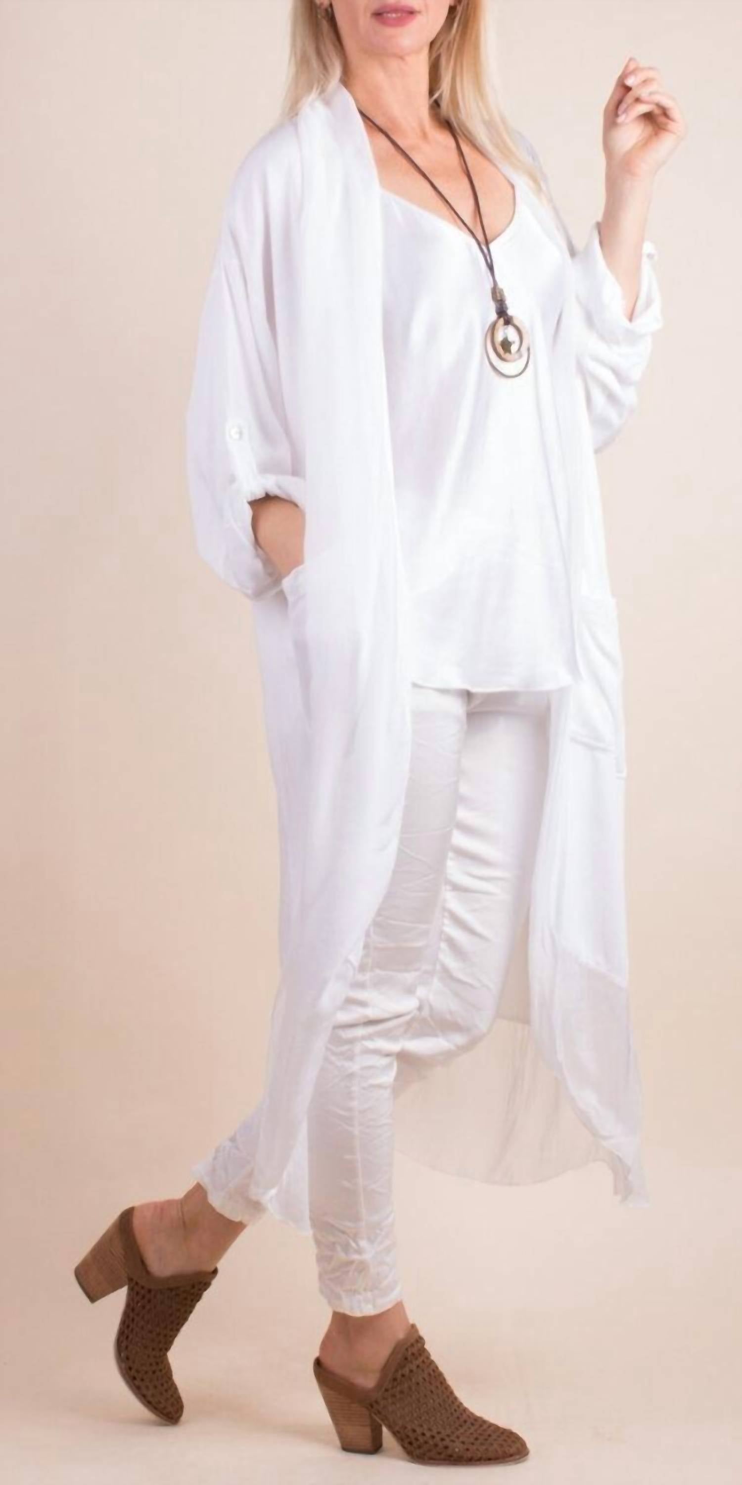 Gigi Moda - Prato Open Front Cardigan