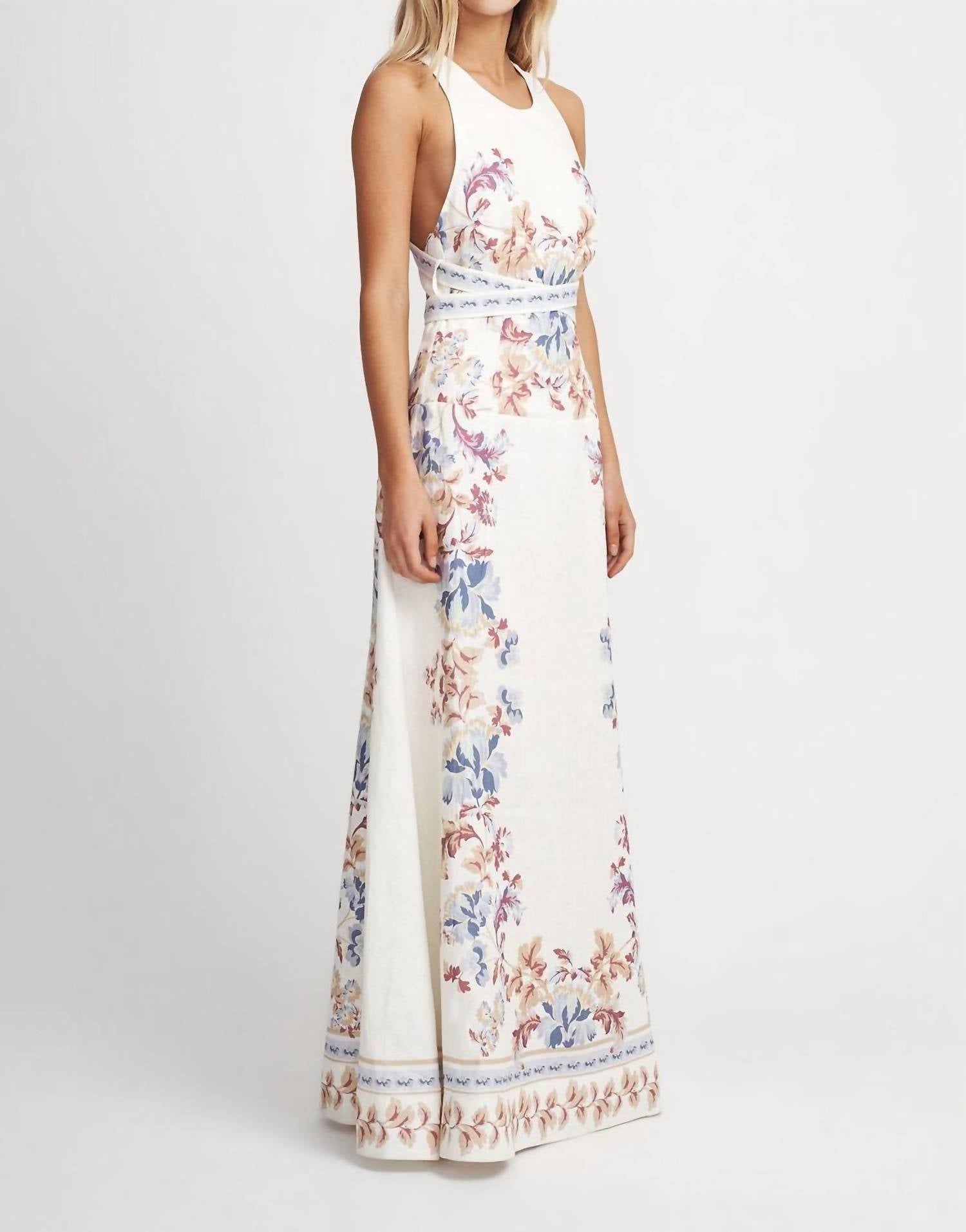 Hansen & Gretel - Alanis Linen Maxi Dress