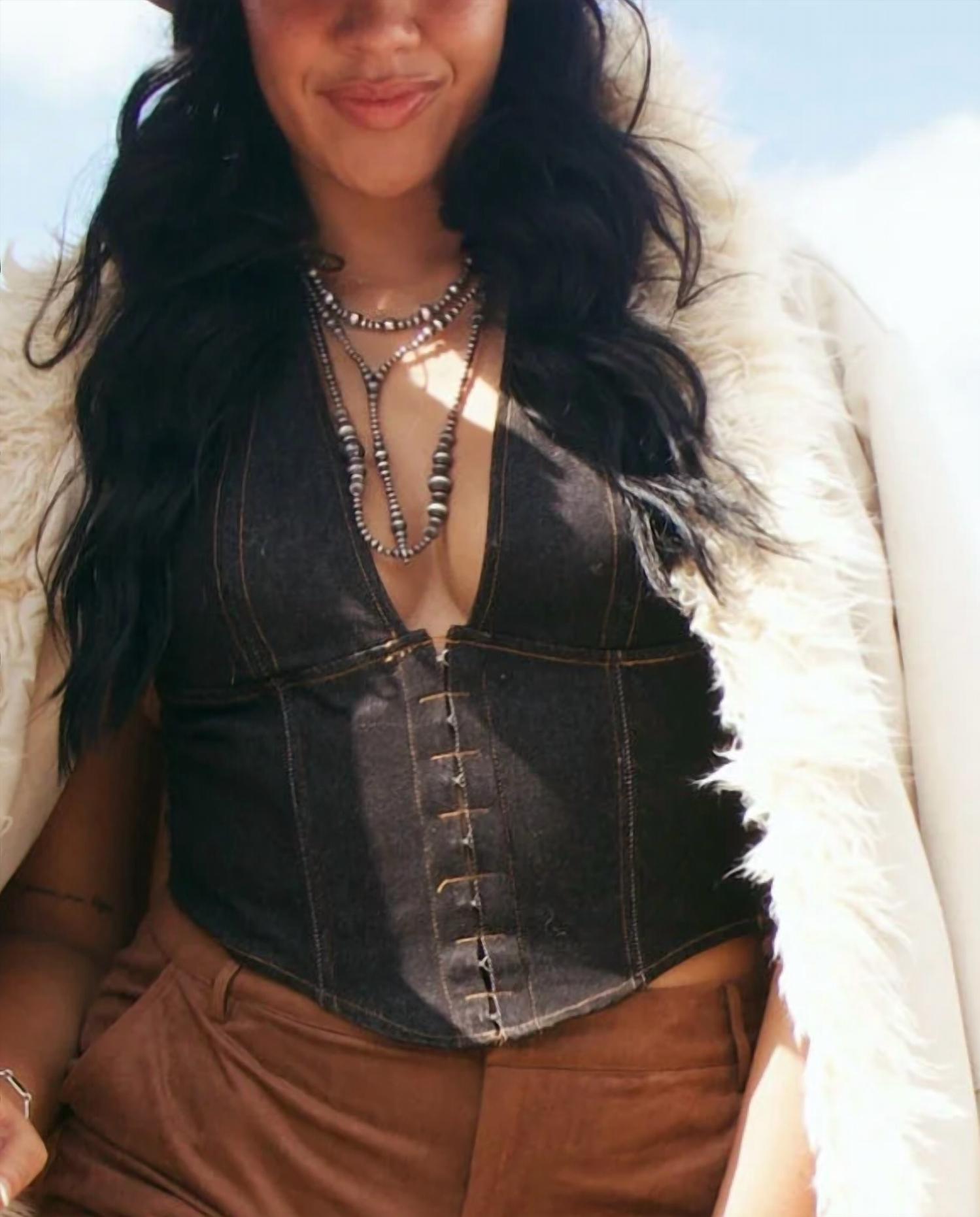 Tic Toc - London Corset Top
