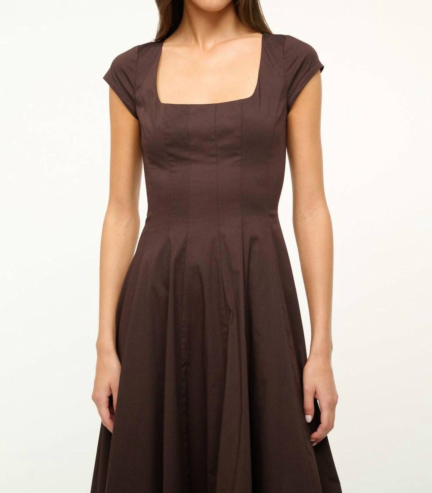 Staud - Short Sleeve Wells Dress