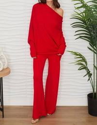 Milio Milano - Italian Viscose Knit Flared Pants