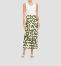 Fifteen Twenty - Eva Bias Ankle Midi Skirt