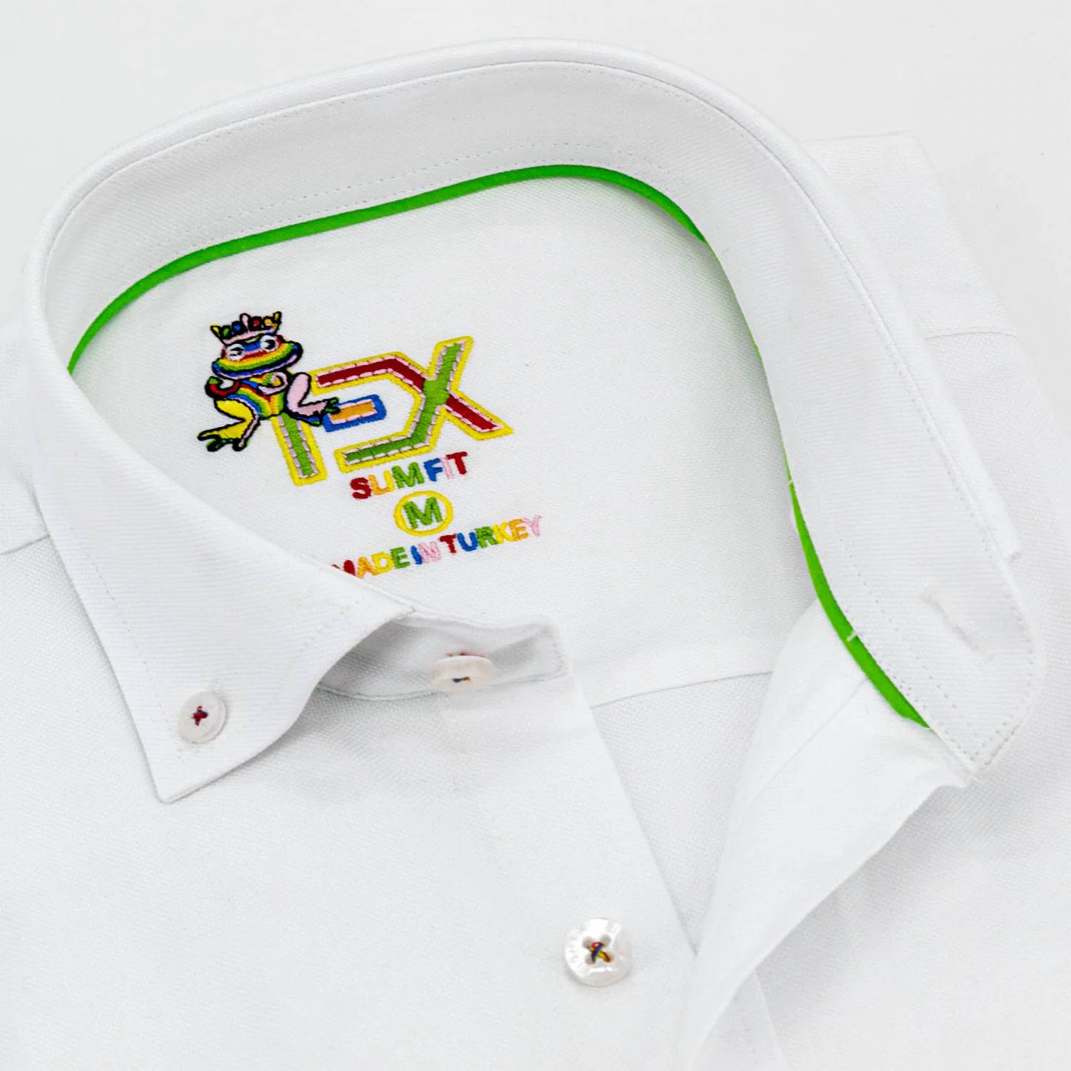 Eight X - Men's Colores Edition Oxford Frog Shirt