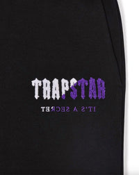 Trapstar Men’s Chenille Decoded Hooded Tracksuit in black purple - men's item - view 4