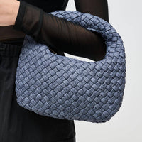 Sol And Selene - Women's Dream Small Woven Neoprene Hobo Bag