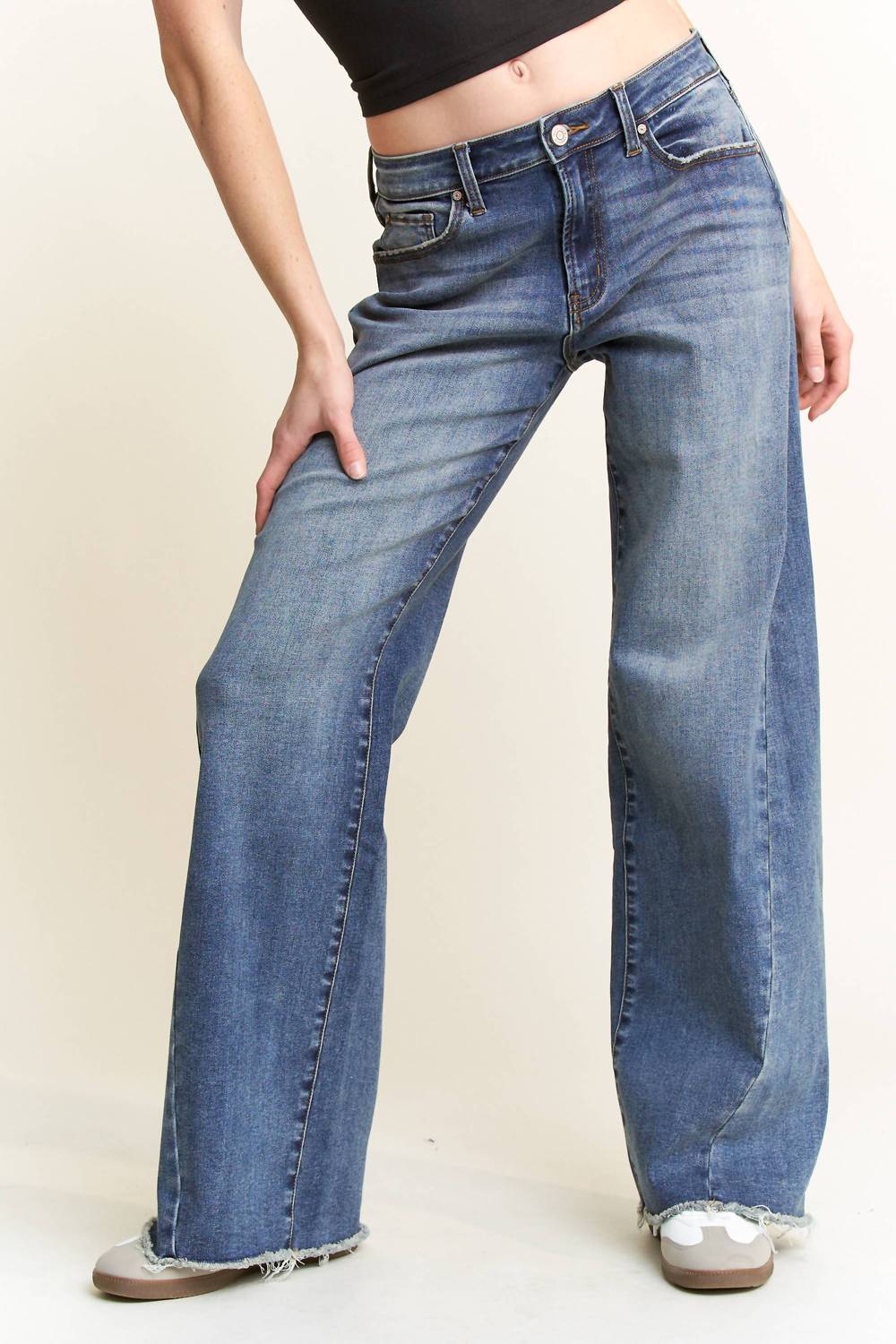 Enjean - Baggy Wide Jeans