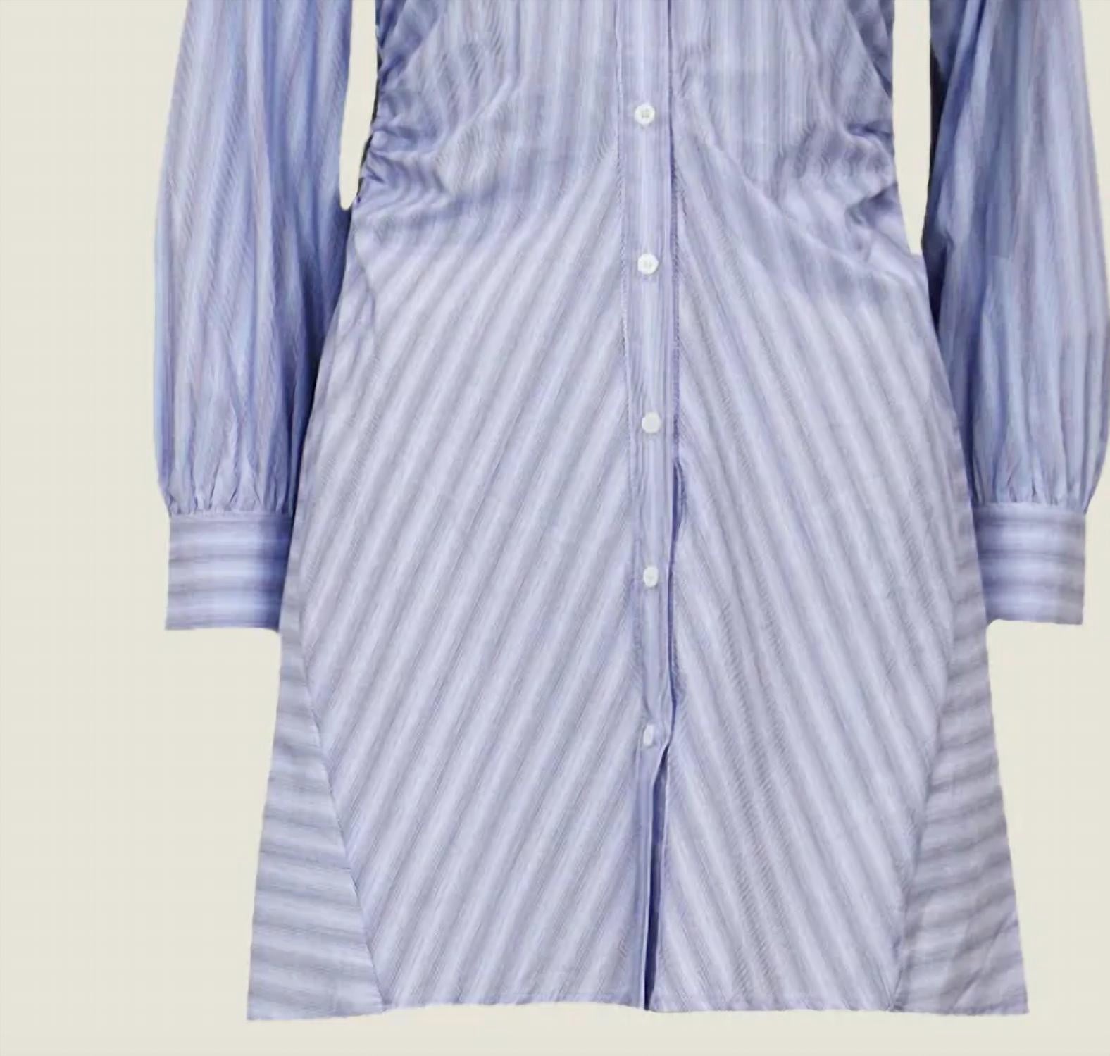 Lucy Paris - Women's Morada Button Down Mini Dress