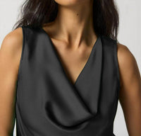 Joseph Ribkoff - Cowl Neck Satin Top