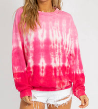 Blue Buttercup - Ombre Tie Dye Sweatshirt