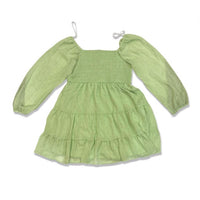 Rewind Women's Babydoll Top in green - women's blouse