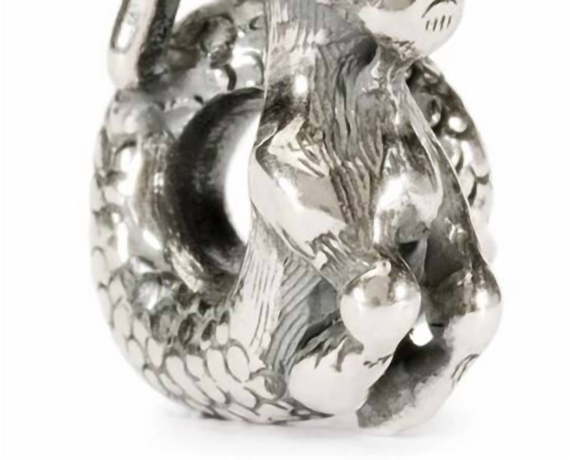 Trollbeads Capricorn Sterling Bead in silver - women's jewelry