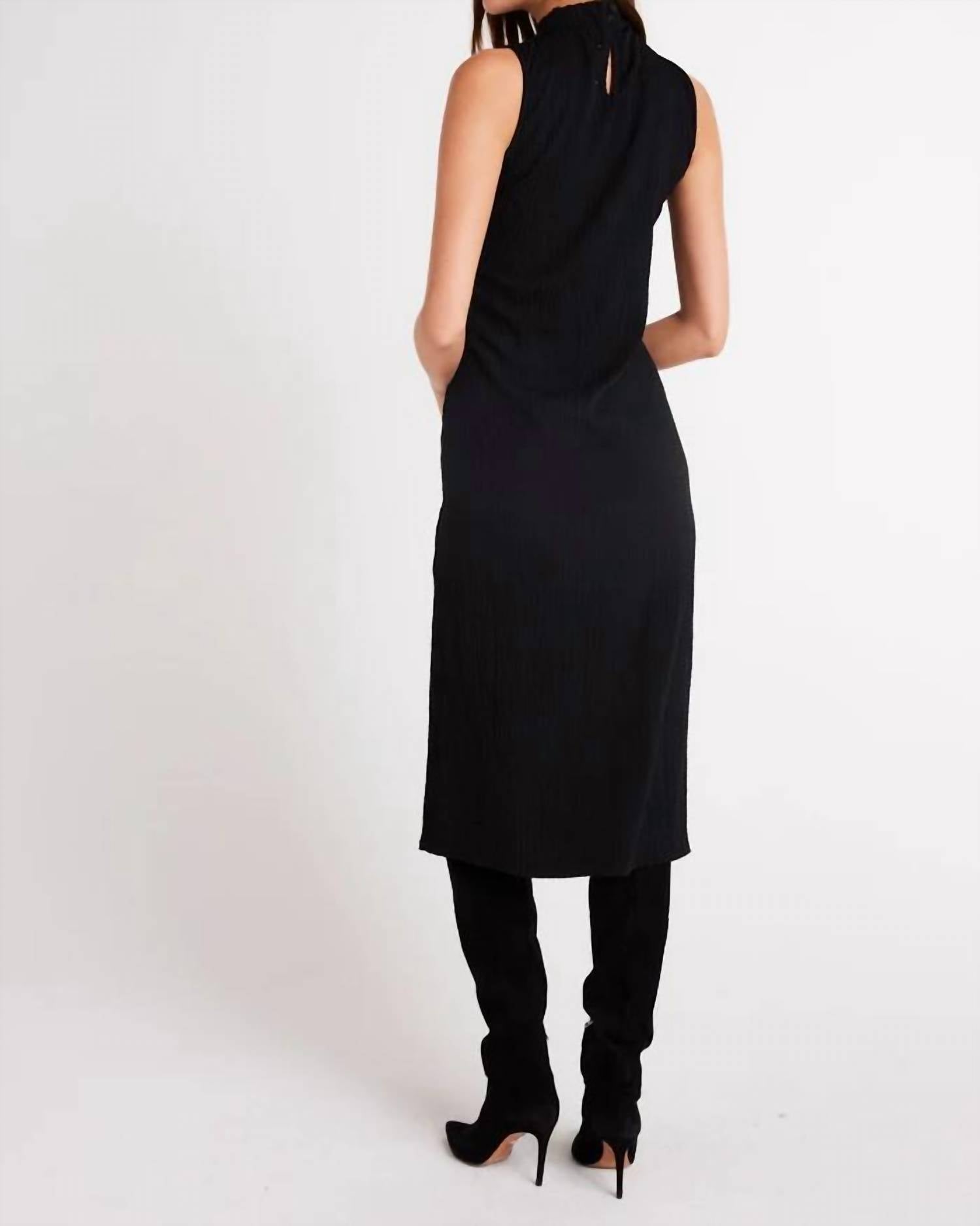 Bella Dahl - Mock Neck Midi Dress With Slit