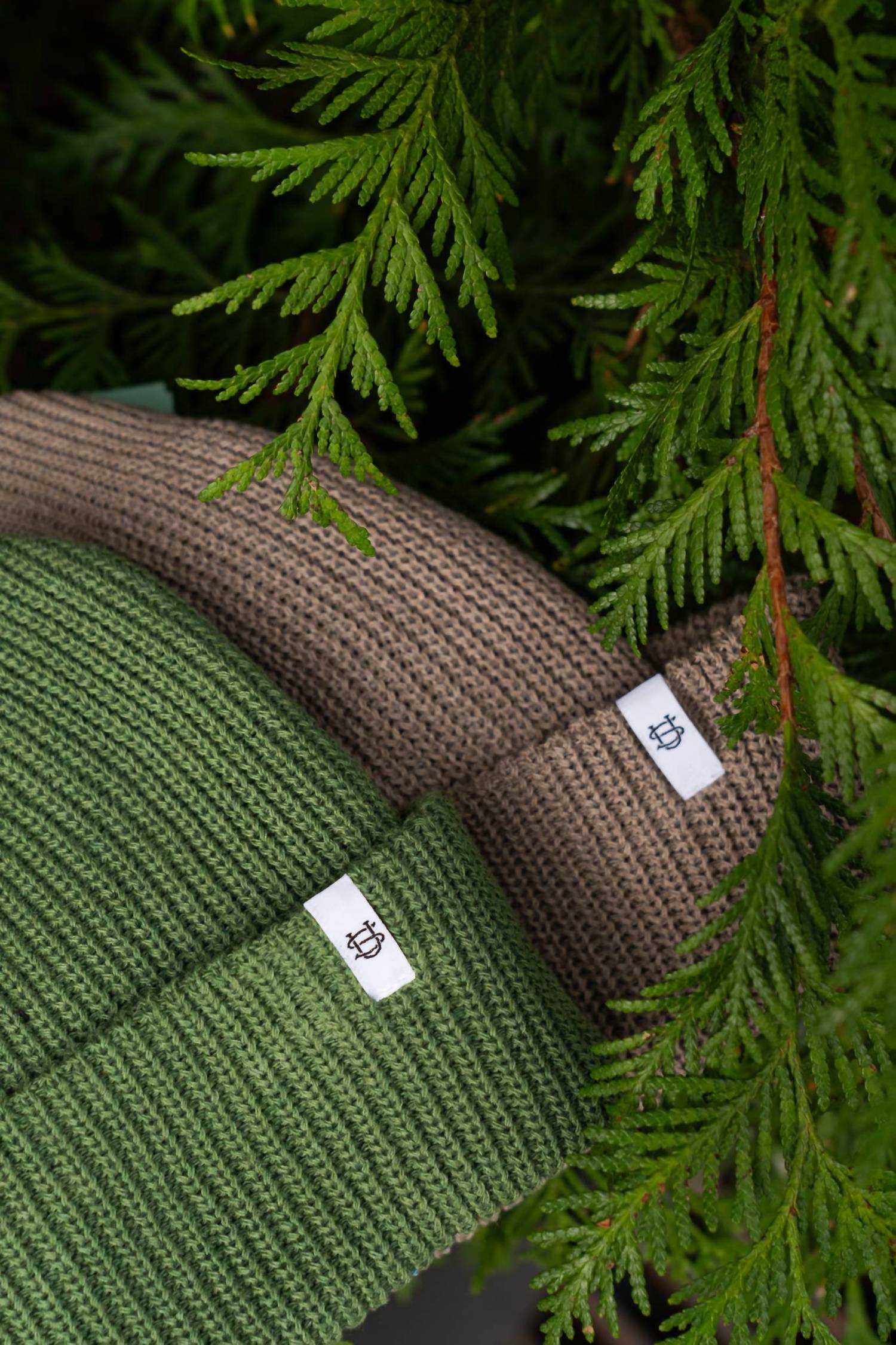 Upstate Stock Unisex Recycled Cotton Watch Cap Beanie in ulota moss green - men's hat - view 4