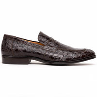 Zelli Italia - Men's Roma Crocodile Penny Loafer