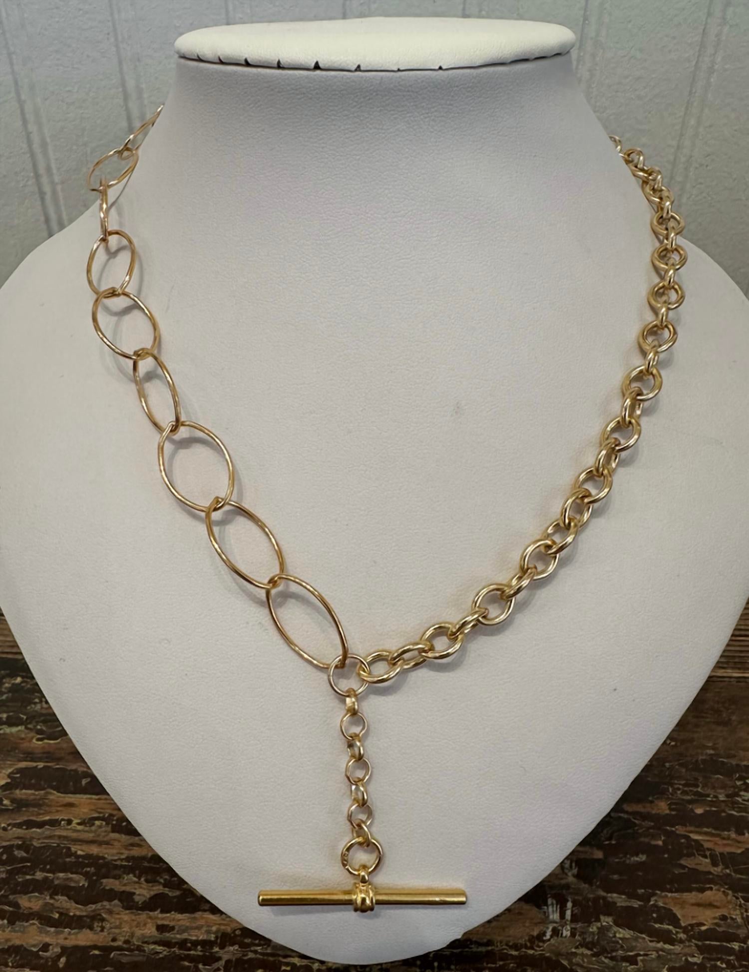 Azi Rasson - Women's Chunky Oval Necklace