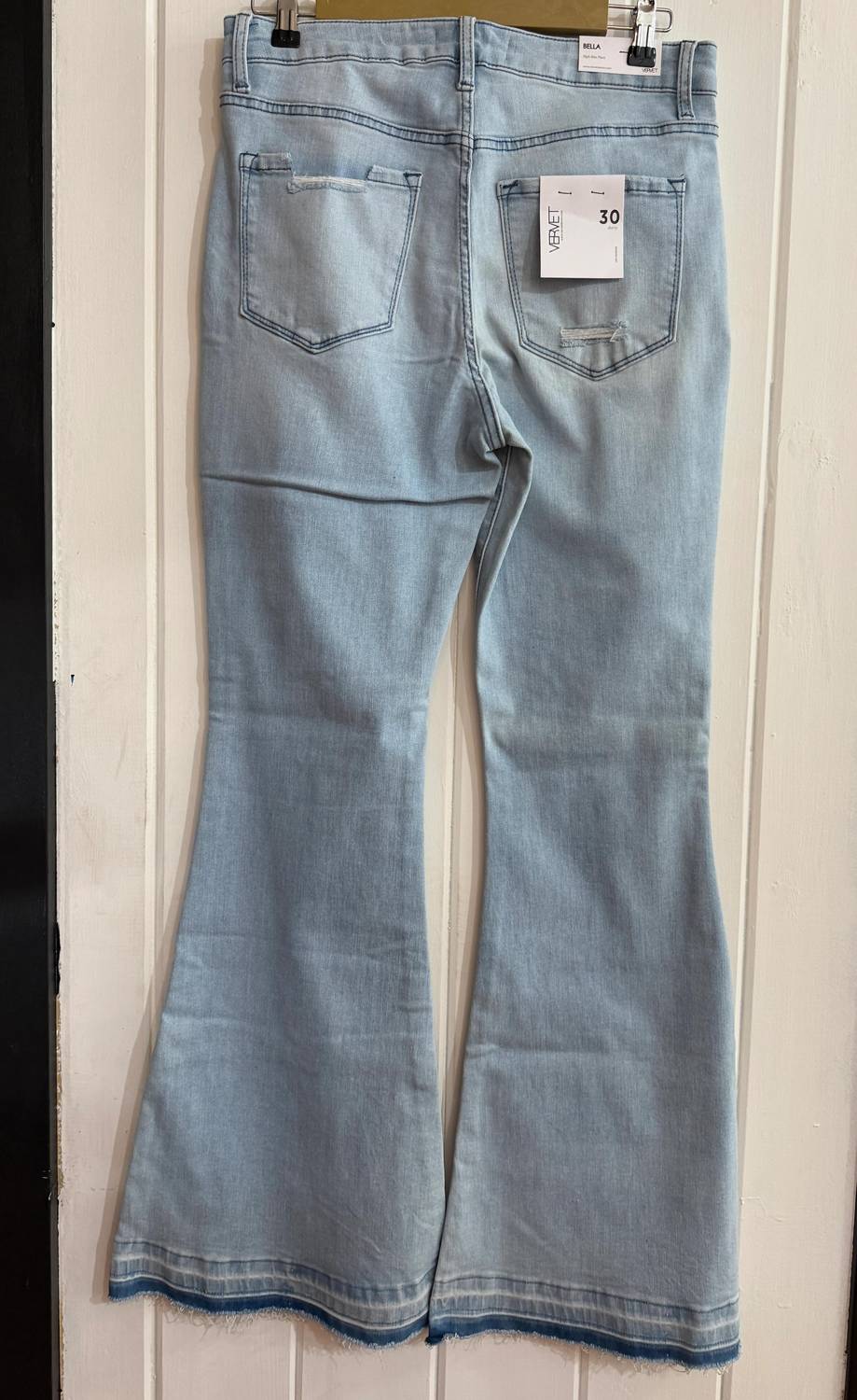 Vervet By Flying Monkey - Women's Super Flare Leg jeans