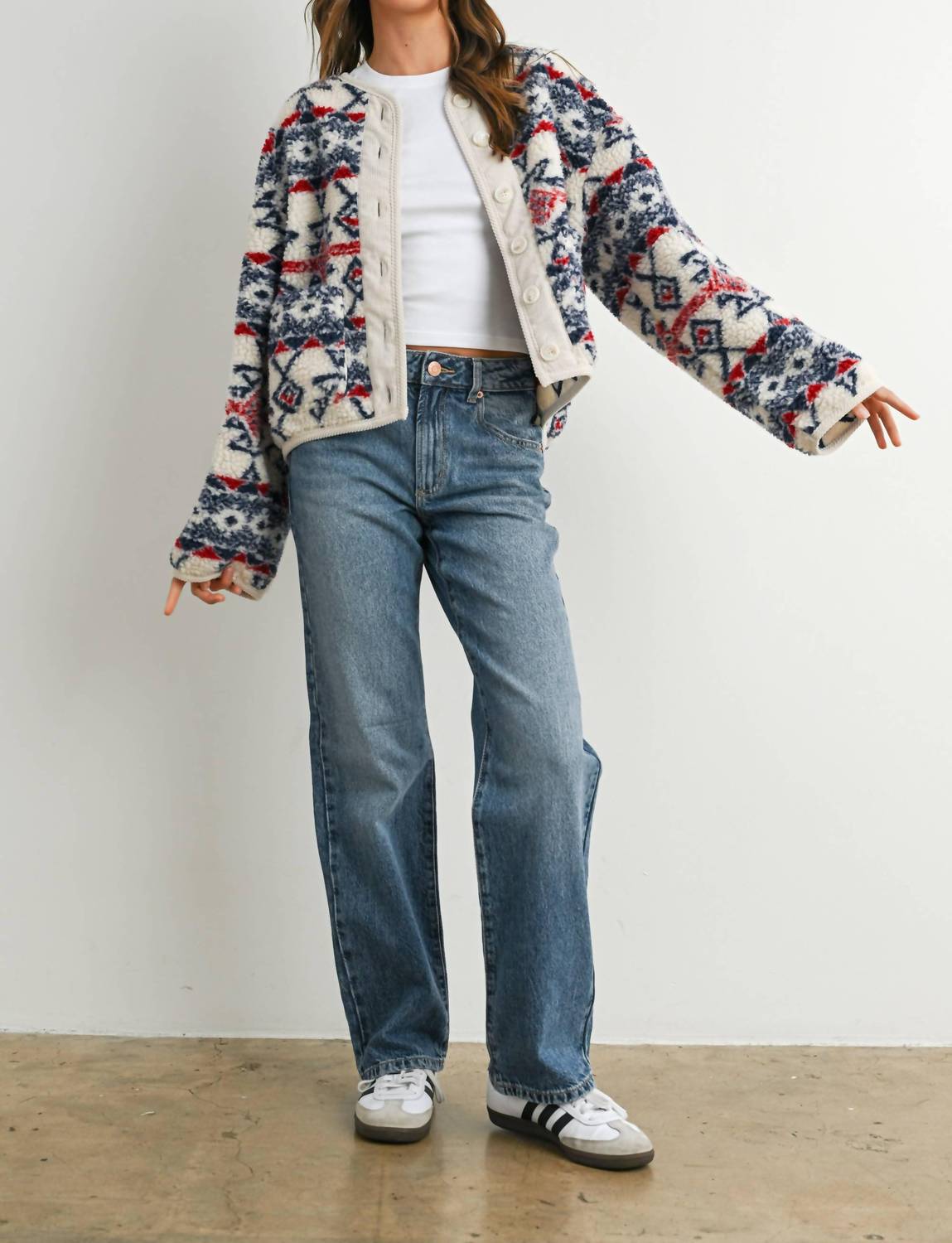 Buttermelon - Cora Fleece Long Sleeve Jacket
