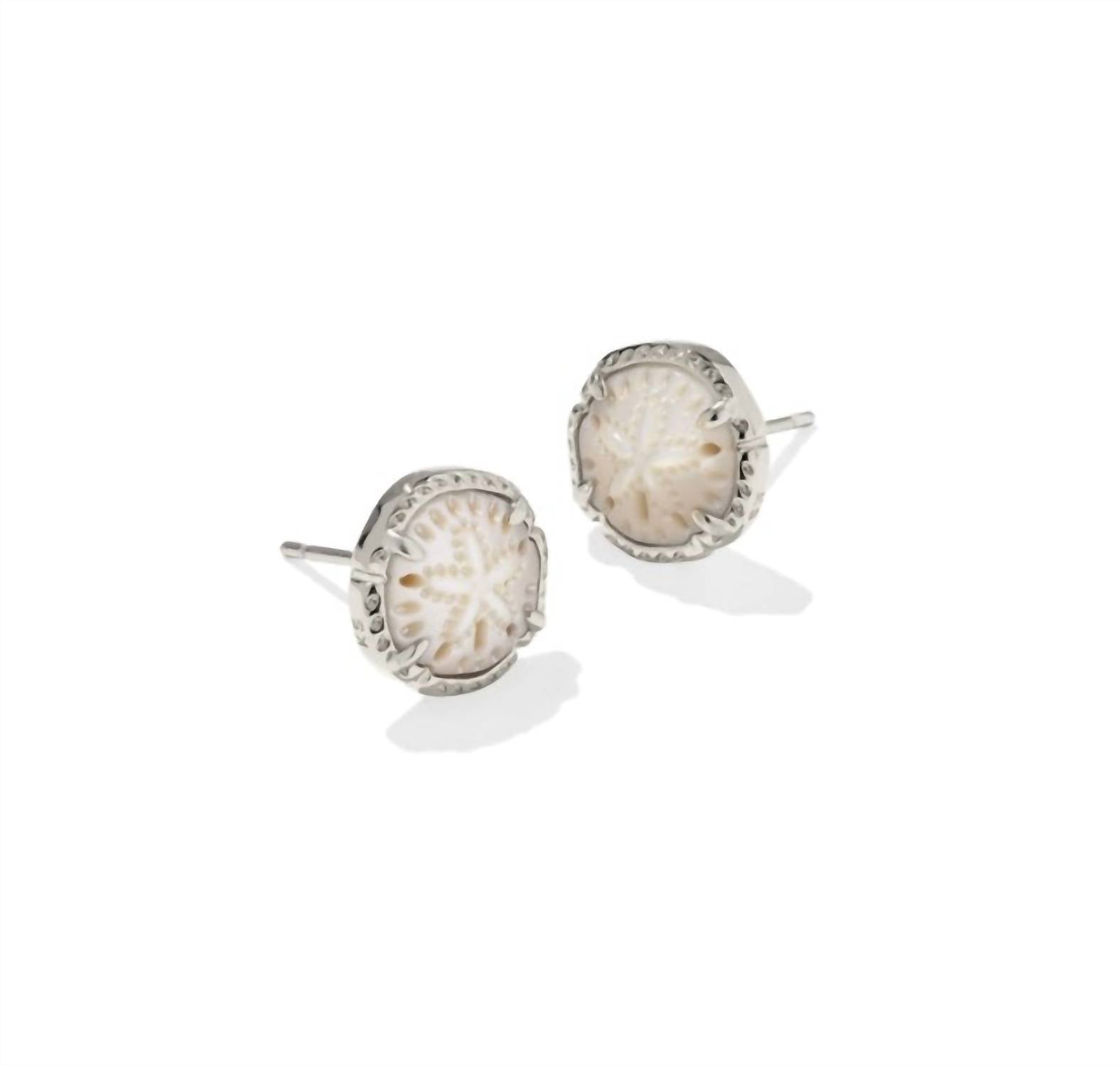 Kendra Scott - Women's Sand Dollar Stud Earrings