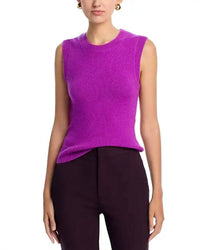 A.L.C. - Ian Sleeveless Cashmere Top