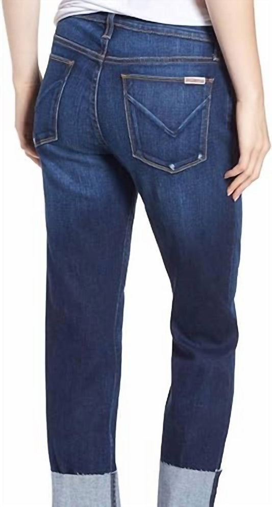 Hudson - Deep Cuff Cropped Jeans