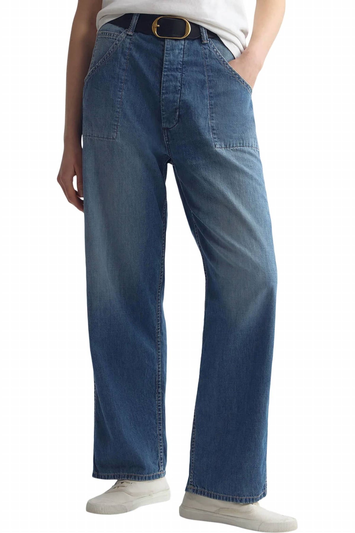 Nili Lotan - Whitney Denim Pants