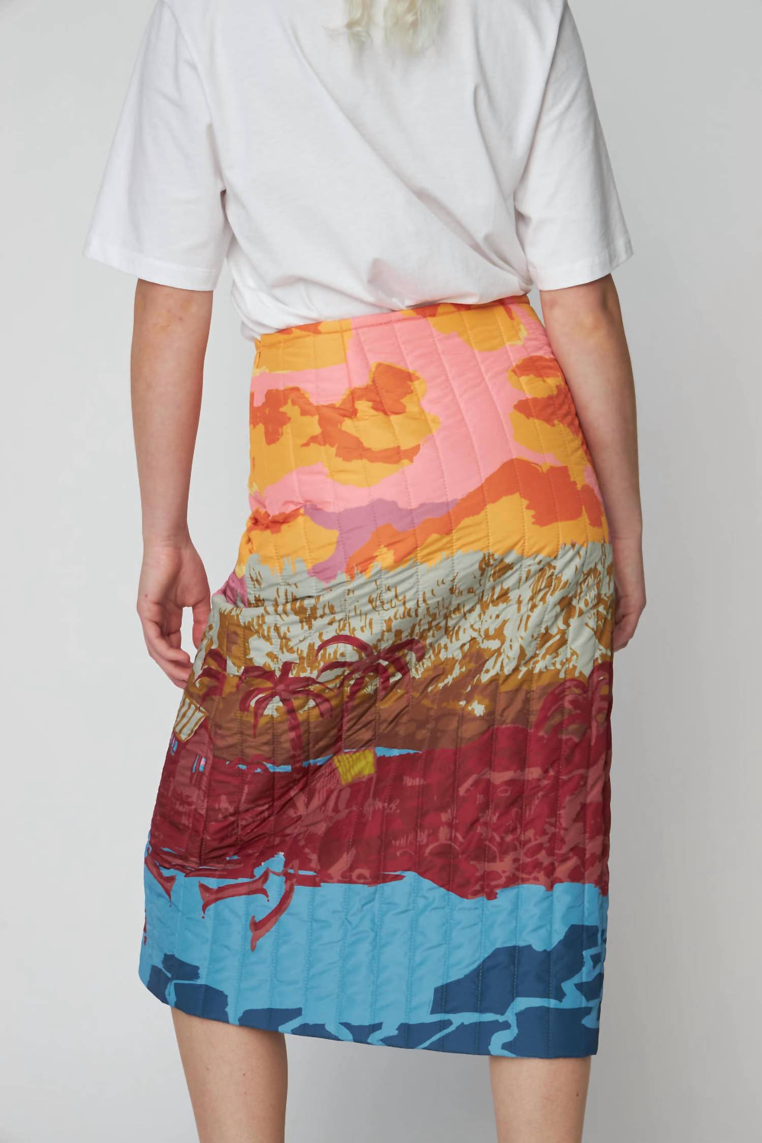 Stella Nova - Landscape Quilted Skirt