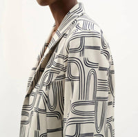 Joseph Ribkoff - Geometric Blazer Jacket