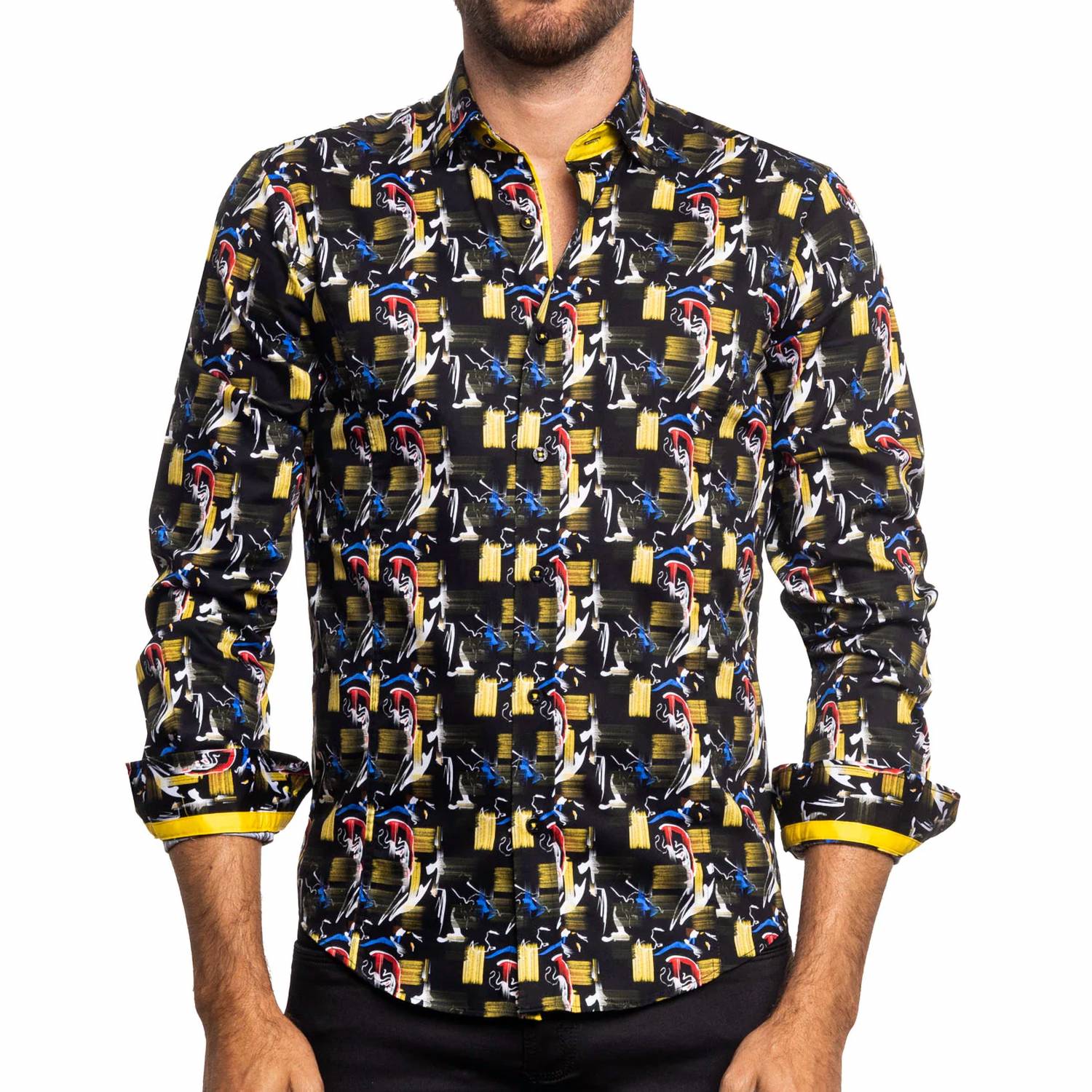 Eight X - Men's Electrobrush Pm Edition Button Down Shirt