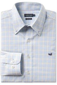 Southern Marsh - Men's Dyer Performance Gingham Dress Shirt