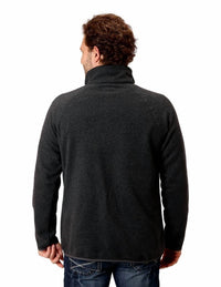 Stetson - Men's 1/2 Zip Sweater Knit Shirt